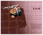 Nouveau Large Favor Wedding Puzzle